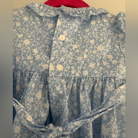 Edgehill Collection Light Blue Floral Dress - Picture 9 of 10